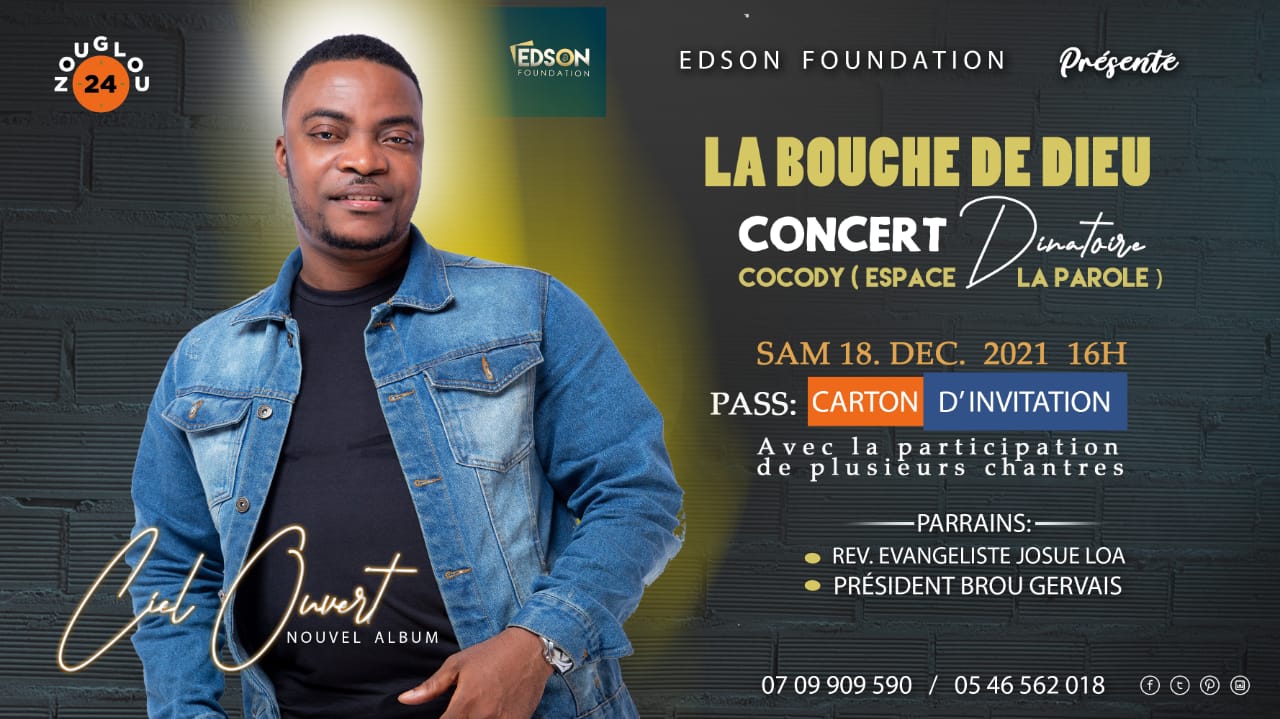 LA BOUCHE DE DIEU EN CONCERT DINATOIRE
